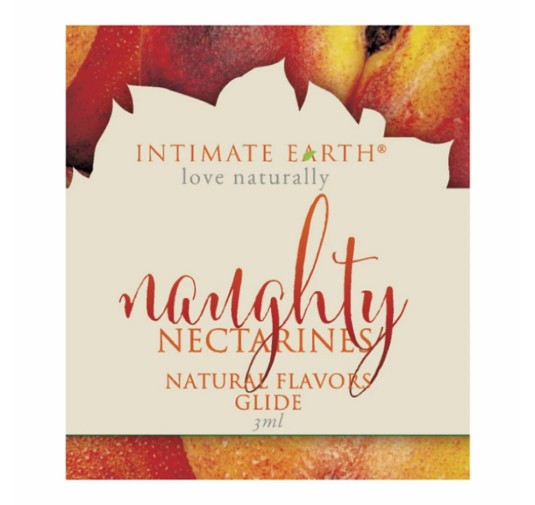 Lubrykant (saszetka) - Intimate Earth Natural Flavors Naughty Nectarines 3 ml